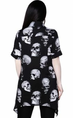 Killstar Headache Button Up Shirt