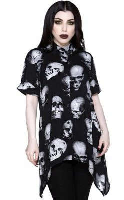 Killstar Headache Button Up Shirt