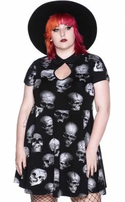 Killstar Headspin Collar Dress