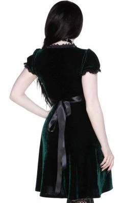 Killstar Clothing Heather Babydoll Dress | Emerald 9 Killstar Clothing Heather Babydoll Dress | Emerald