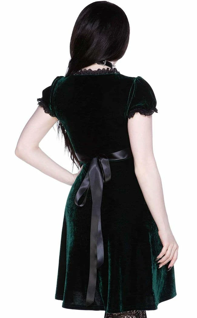 Killstar Clothing Heather Babydoll Dress | Emerald 6 Killstar Clothing Heather Babydoll Dress | Emerald
