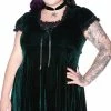 Killstar Clothing Heather Babydoll Dress | Emerald 1 Killstar Clothing Heather Babydoll Dress | Emerald