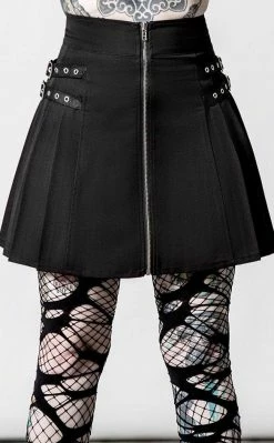 Killstar Heaven's On Fire Skirt Clothing