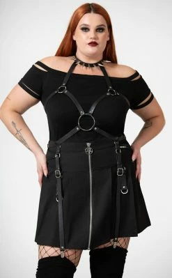 Killstar Plus Size Heavy Metal Body Harness