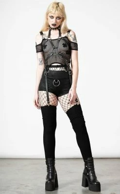 Killstar Plus Size Heavy Metal Body Harness