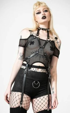 Killstar Plus Size Heavy Metal Body Harness