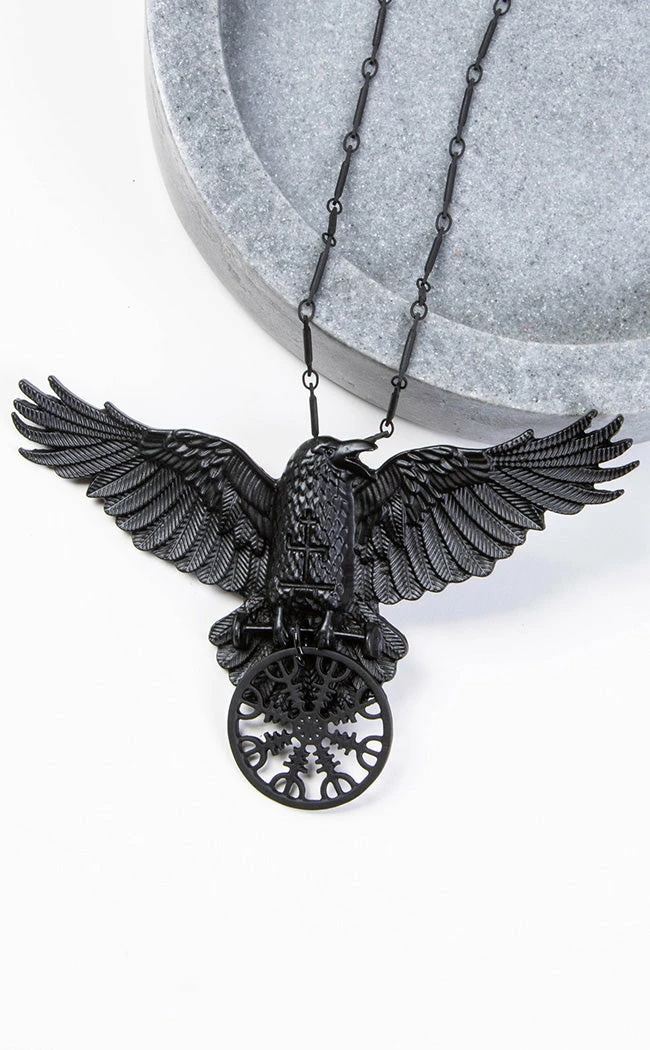 Restyle Helm Of Awe Raven Pendant Accessories 4 Restyle Helm Of Awe Raven Pendant Accessories