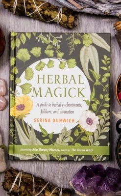 Occult Books Witchcraft Herbal Magick: A Guide To Herbal Enchantments, Folklore & Divination