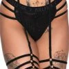 Killstar Hex Club Garter Belt Clothing
