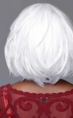 Rockstar Wigs Hologram 12 Inch White Bobbed Wig
