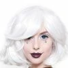 Rockstar Wigs Hologram 12 Inch White Bobbed Wig
