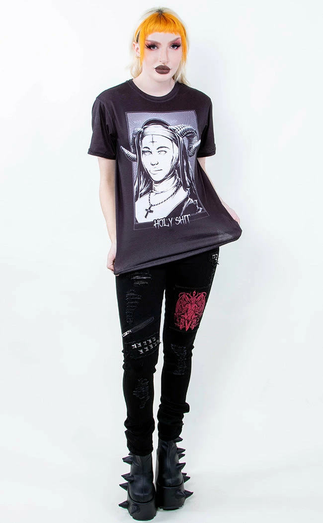 Drop Dead Gorgeous Holy Sh*t T-Shirt Clothing 3 Drop Dead Gorgeous Holy Sh*t T-Shirt Clothing