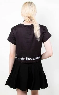 Tragic Beautiful Clothing Holy Smokes Crop Tee 11 Tragic Beautiful Clothing Holy Smokes Crop Tee