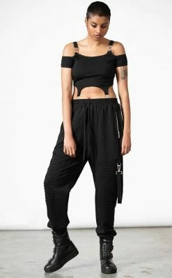 Killstar Hurricane Crop Top Clothing
