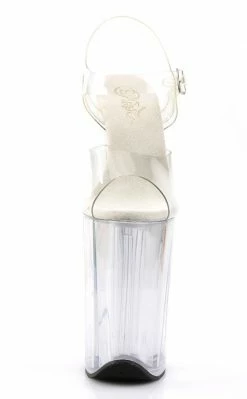 Pleaser Pole Shoes INFINITY-908 Clear Heels