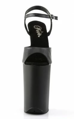 Pleaser INFINITY-909 Black / Black Matte Heels