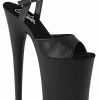 Pleaser INFINITY-909 Black / Black Matte Heels