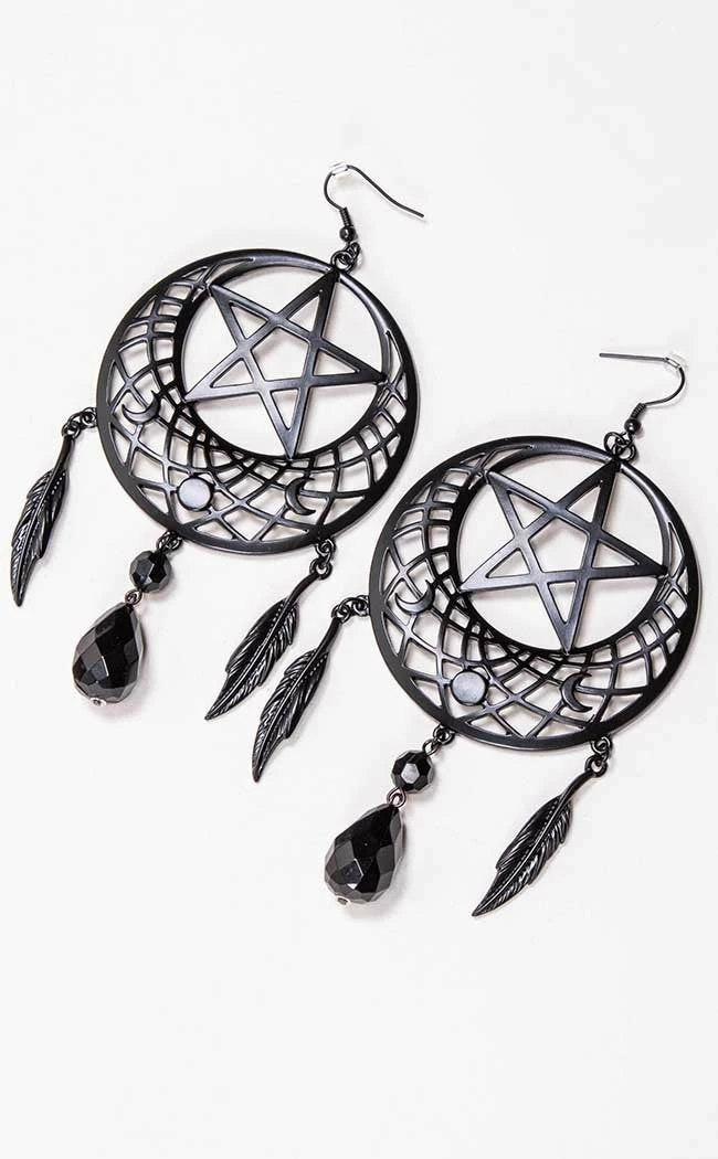 Killstar In Your Dreams Earrings | Black Accessories 4 Killstar In Your Dreams Earrings | Black Accessories