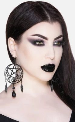 Killstar In Your Dreams Earrings | Black Accessories