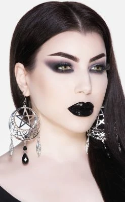 Killstar In Your Dreams Earrings | Silver Accessories