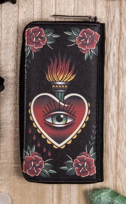 Liquorbrand Innervision Eye Hearts Flowers Wallet