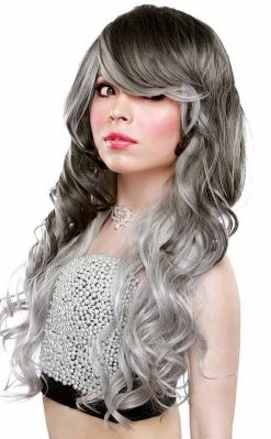 Rockstar Wigs Beauty Isla Grey & Silver Wig