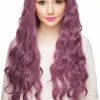 Rockstar Wigs Beauty Isla Long Dusty Plum Wavy Wig