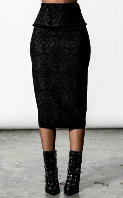 Killstar Isolde Midi Skirt Clothing