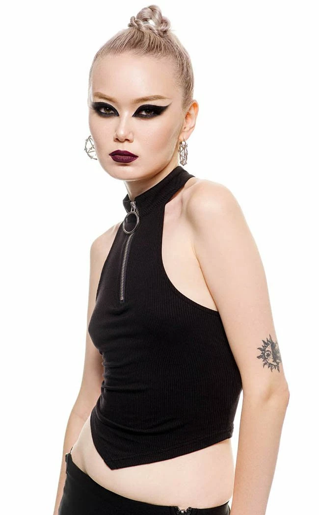 Killstar Ivy Lace Up Crop Top 5 Killstar Ivy Lace Up Crop Top