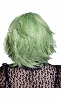 Rockstar Wigs Jade Dark Mint Bobbed Wig 9 Rockstar Wigs Jade Dark Mint Bobbed Wig