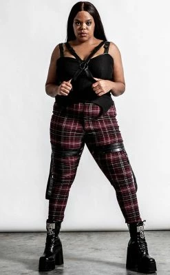 Killstar Jaded Strap Top Top | Black Clothing