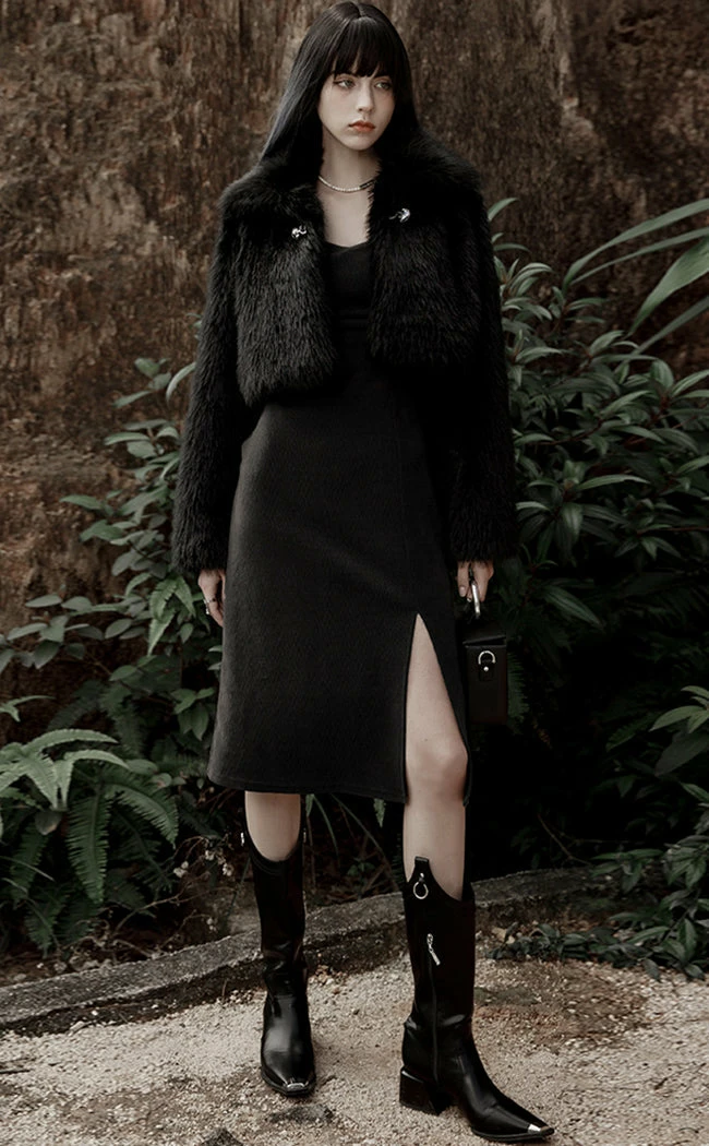 Punk Rave Jinxed Slip Dress Clothing 3 Punk Rave Jinxed Slip Dress Clothing