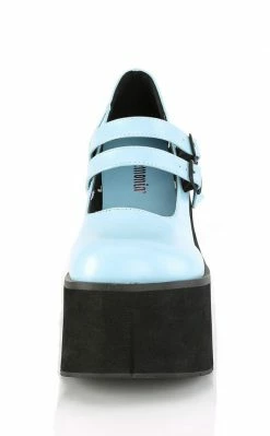 Demonia KERA-08 Baby Blue Platform Mary Janes Shoes