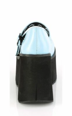 Demonia KERA-08 Baby Blue Platform Mary Janes Shoes