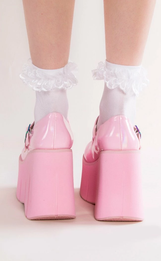 Demonia KERA-08 Baby Pink Platform Mary Janes 5 Demonia KERA-08 Baby Pink Platform Mary Janes