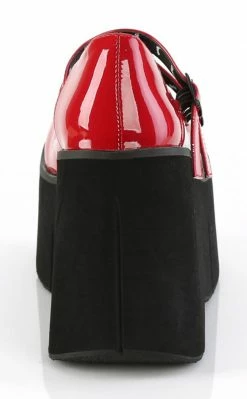 Demonia KERA-08 Red Patent Platform Mary Janes 10 Demonia KERA-08 Red Patent Platform Mary Janes