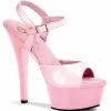 Pleaser KISS-209 Baby Pink Patent Heels Pole Shoes