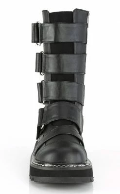 Demonia LILITH-211 Black Vegan Leather Boots
