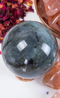 Crystals Witchcraft Labradorite Spheres