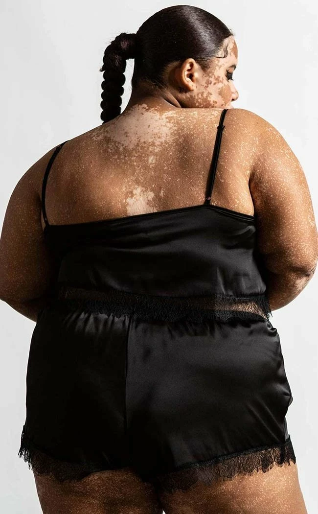 Killstar Lace Of Spades Satin Set 8 Killstar Lace Of Spades Satin Set