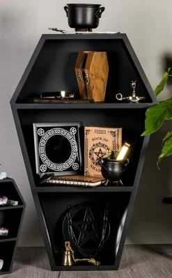 The Haunted Mansion Large Curiosity Cabinet Coffin Book Shelf