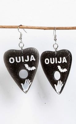 Tragic Beautiful Large Ouija Planchette Earrings