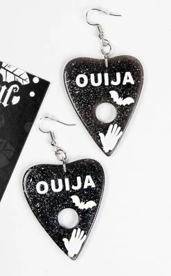 Tragic Beautiful Large Ouija Planchette Earrings