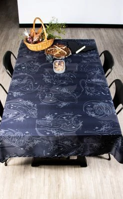The Haunted Mansion Les Familiers Large Tablecloth Home & Gifts 12 The Haunted Mansion Les Familiers Large Tablecloth Home & Gifts