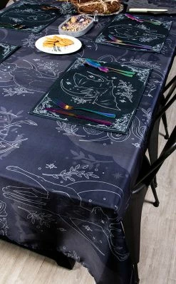 The Haunted Mansion Les Familiers Large Tablecloth Home & Gifts 13 The Haunted Mansion Les Familiers Large Tablecloth Home & Gifts