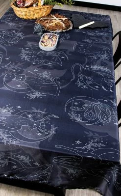 The Haunted Mansion Les Familiers Large Tablecloth Home & Gifts 14 The Haunted Mansion Les Familiers Large Tablecloth Home & Gifts