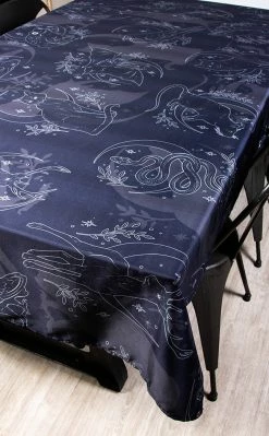 The Haunted Mansion Les Familiers Large Tablecloth Home & Gifts 16 The Haunted Mansion Les Familiers Large Tablecloth Home & Gifts
