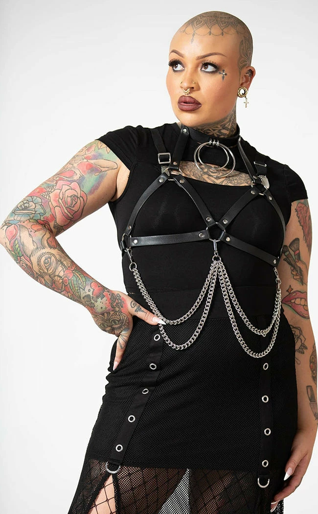 Killstar Lethal Circle Harness New Arrivals 4 Killstar Lethal Circle Harness New Arrivals