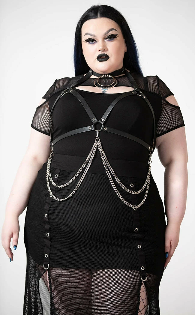Killstar Lethal Circle Harness New Arrivals 3 Killstar Lethal Circle Harness New Arrivals