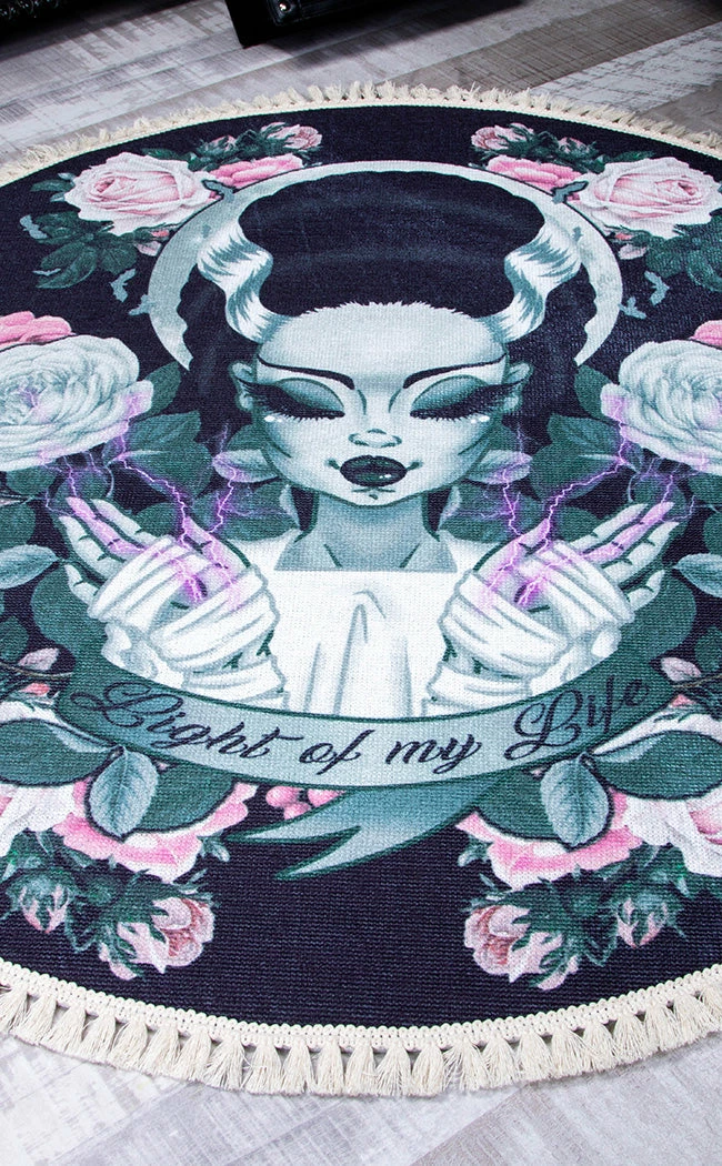 Rose Demon Home & Gifts Light Of My Life Fringed Rug 4 Rose Demon Home & Gifts Light Of My Life Fringed Rug